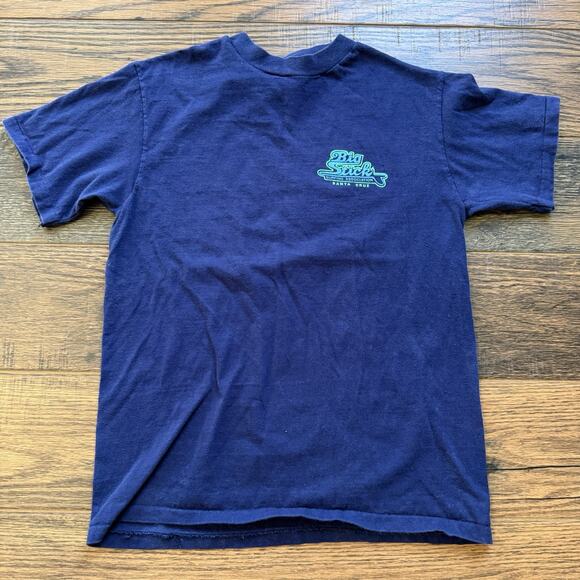 Vintage 1983 Big Stick Surfing Association T-Shirt Santa Cruz Sz M Single Stitch - Picture 1 of 9